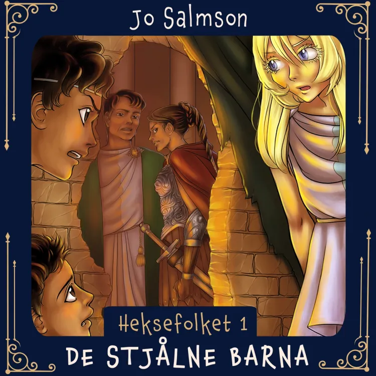 Omslag De stjålne barna av Jo Salmson (Lydbok)