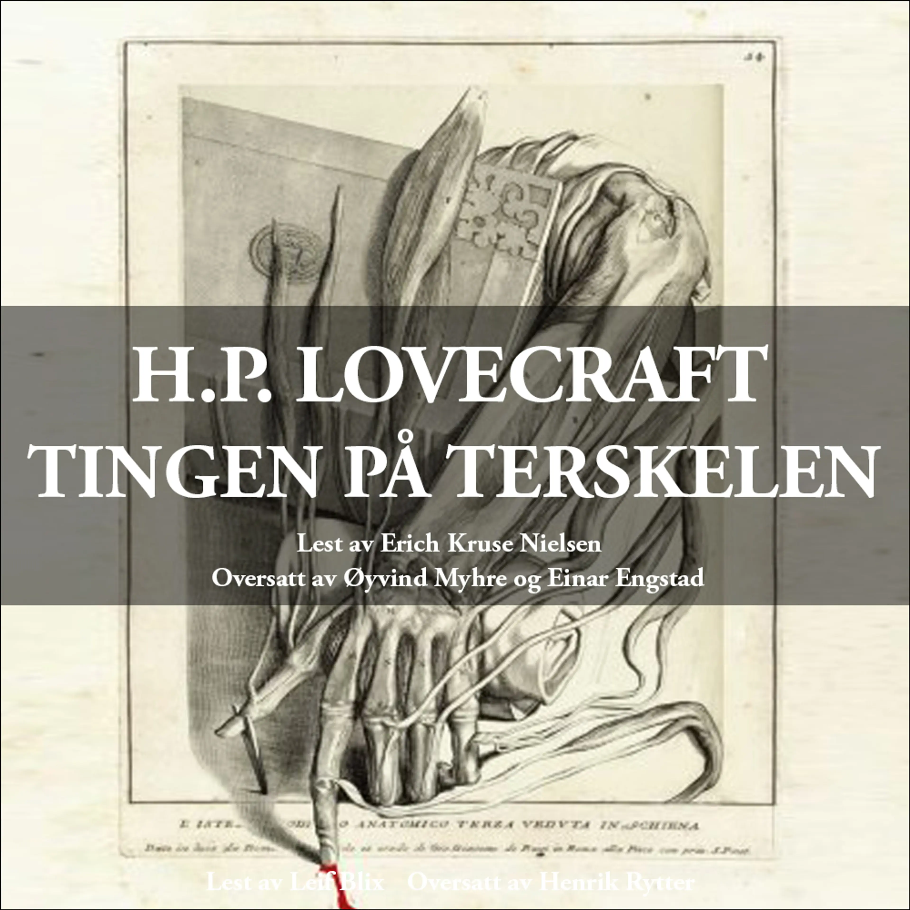 Omslag Tingen på terskelen av Howard Phillips Lovecraft (Lydbok)