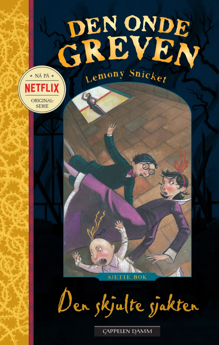 Omslag Den skjulte sjakten av Lemony Snicket (Ebok)