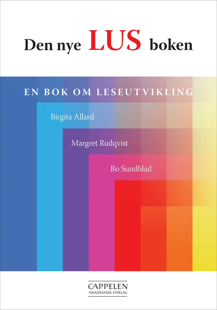 Omslag Den nye LUS-boken av Birgita Allard, Margret Rudqvist og Bo Sundblad (Heftet)