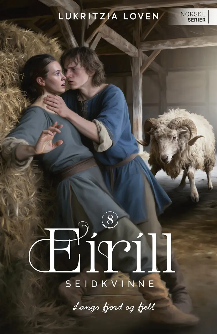 Omslag Langs fjord og fjell av Lukritzia Loven (Heftet)