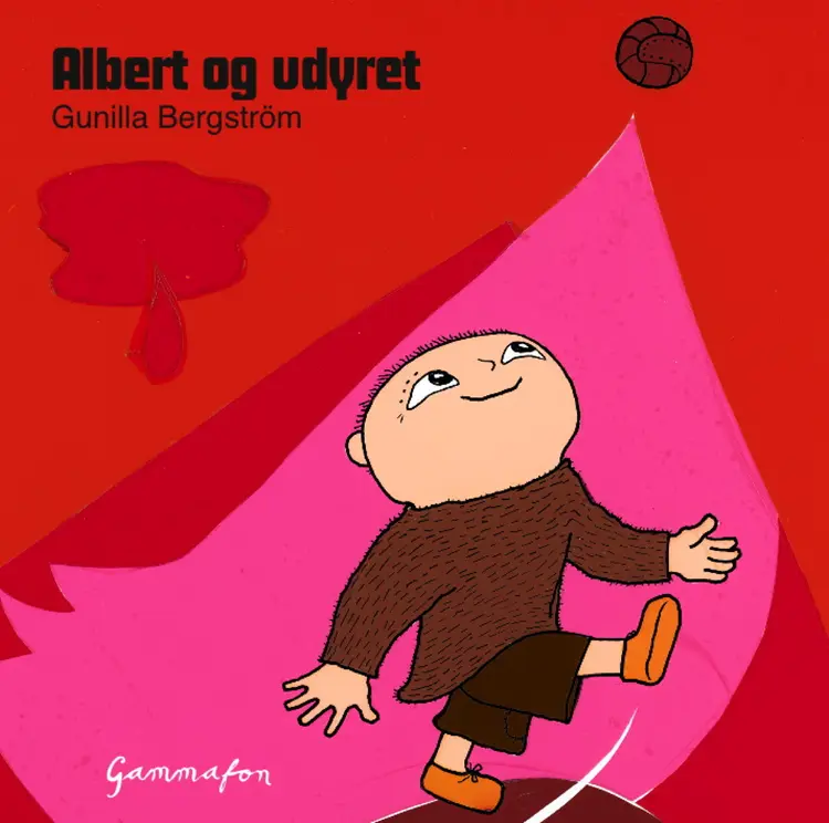 Omslag Albert og udyret av Gunilla Bergström (Lydbok)