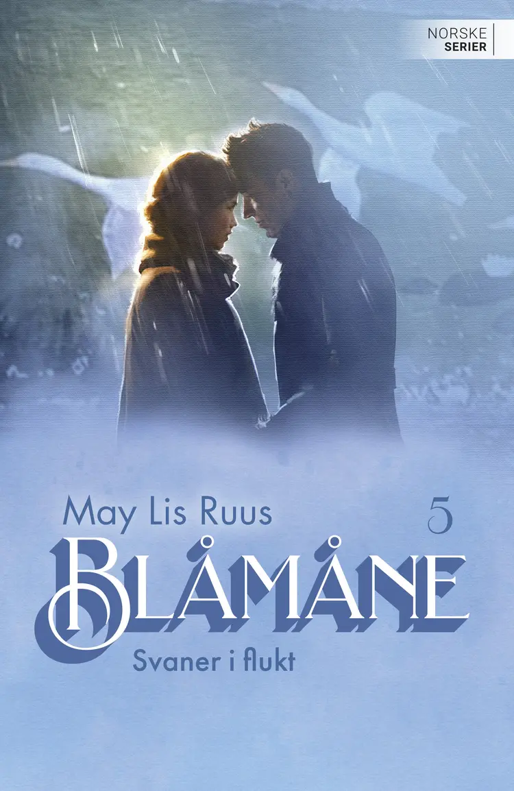 Omslag Svaner i flukt av May Lis Ruus (Ebok)