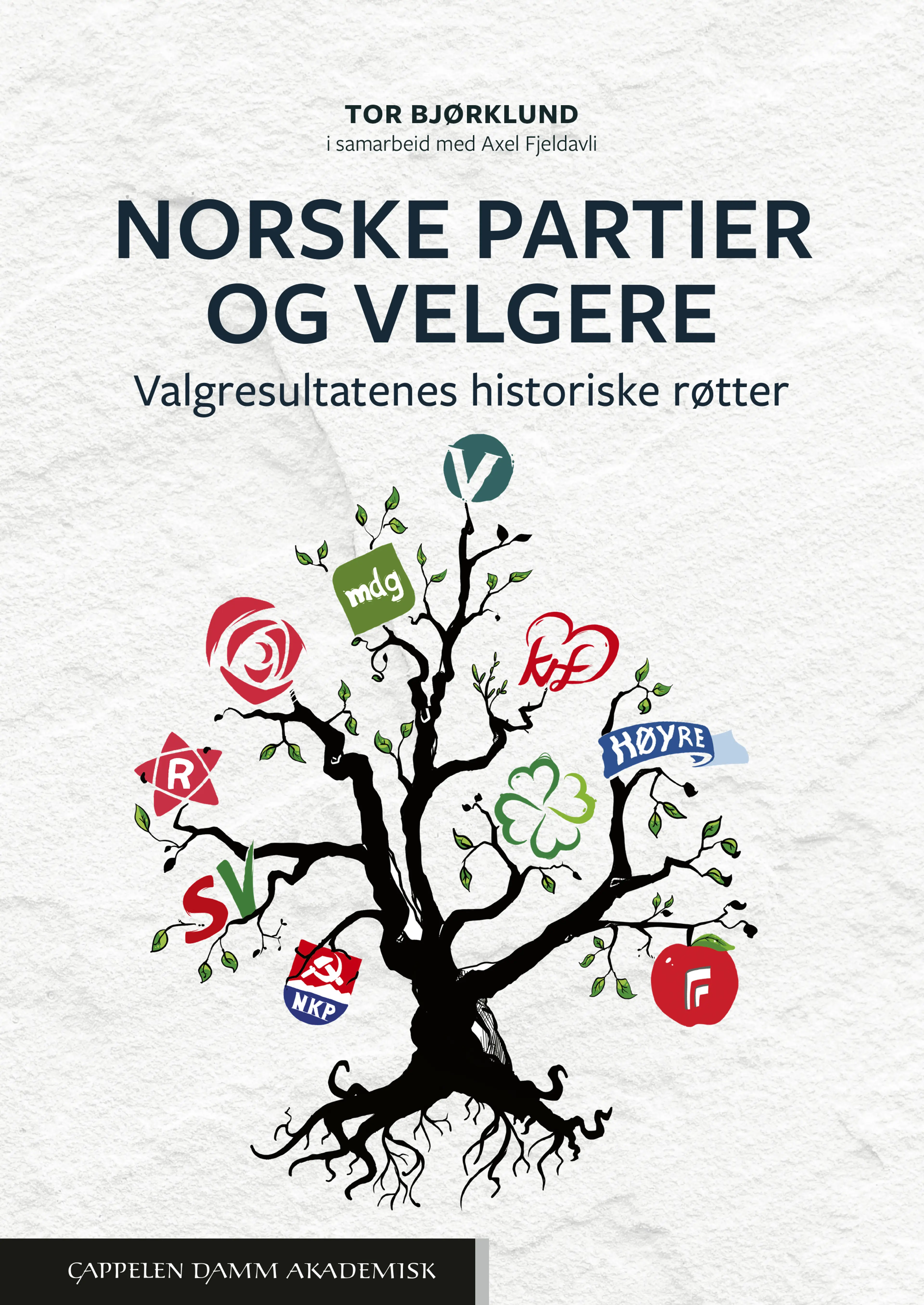 Omslag Norske partier og velgere av Tor Bjørklund i samarbeid med Axel Fjeldavli (Heftet)