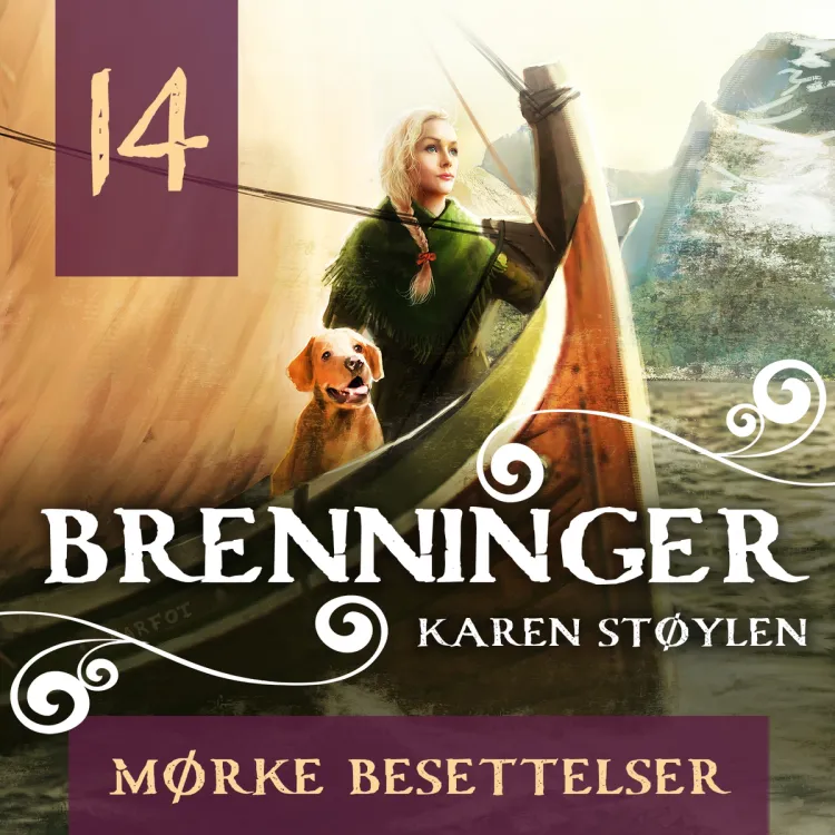 Omslag Mørke besettelser av Karen Støylen (Lydbok)