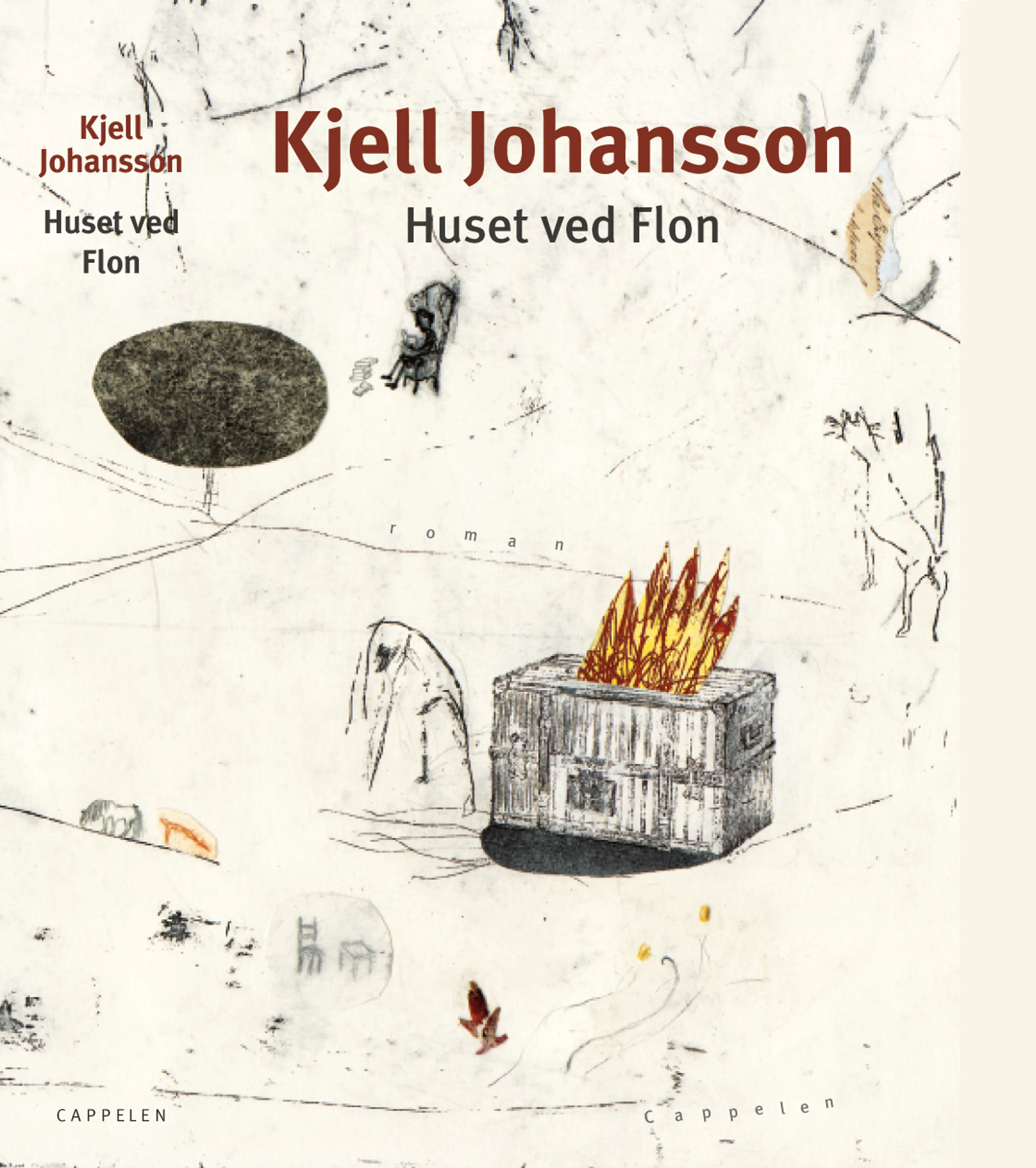 Omslag Huset ved Flon av Kjell Johansson (Innbundet)