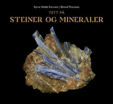 Omslag Tett på steiner og mineraler av Kyrre Heldal Kartveit (Innbundet)