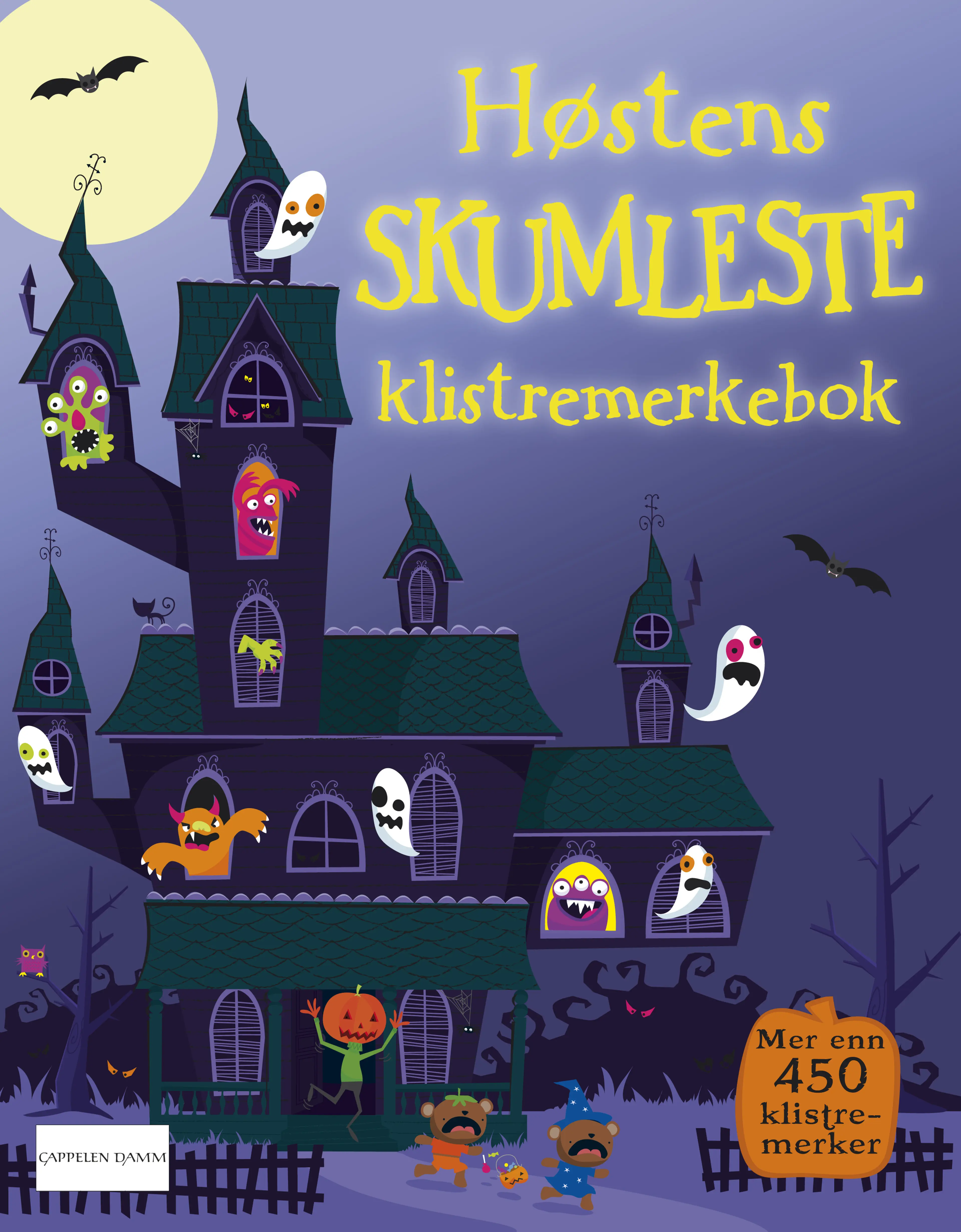 Omslag Høstens skumleste klistremerkebok (Heftet)