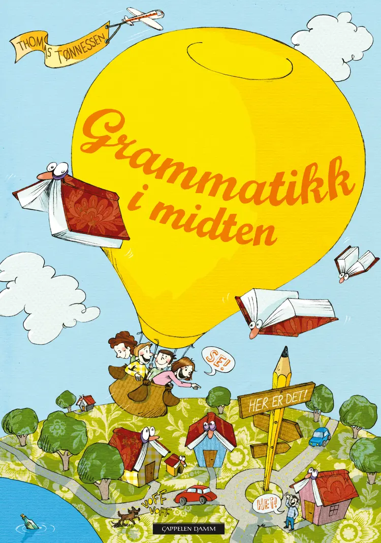 Omslag Grammatikk i midten bm av Thomas Tønnessen (Heftet)