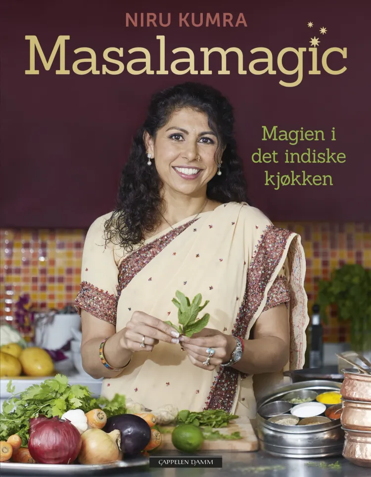 Omslag Masalamagic – Magien i det indiske kjøkken av Niru Kumra (Innbundet)