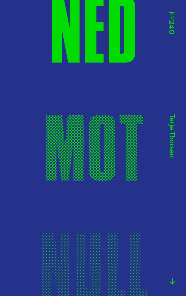 Omslag Ned mot null av Terje Thorsen (Ebok)