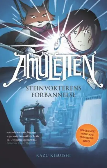 Omslag Amuletten 2: Steinvokterens forbannelse av Kazu Kibuishi (Heftet)