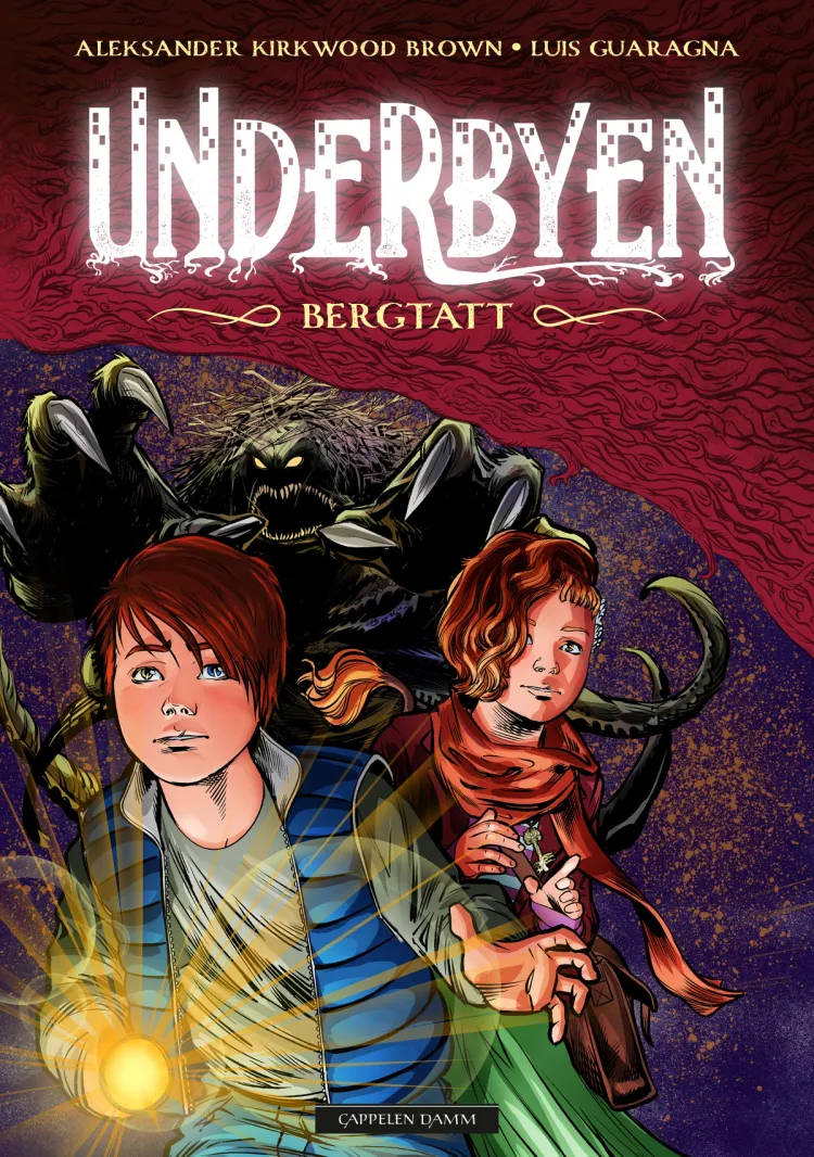 Omslag Underbyen: Bergtatt av Aleksander Kirkwood Brown (Ebok)