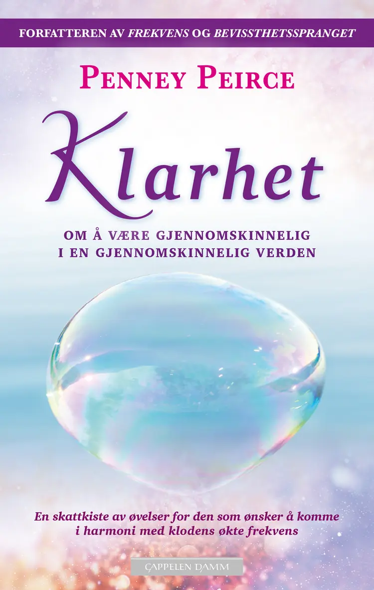 Omslag Klarhet av Penney Peirce (Heftet)