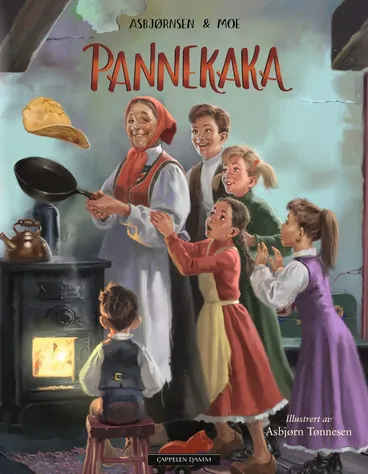 Omslag Pannekaka av Asbjørnsen og Moe (Ebok)