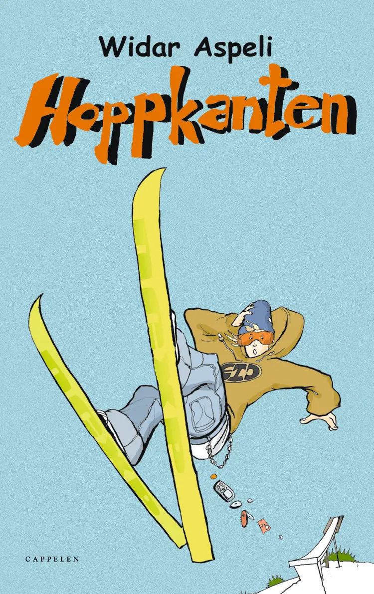 Omslag Hoppkanten av Widar Aspeli (Innbundet)