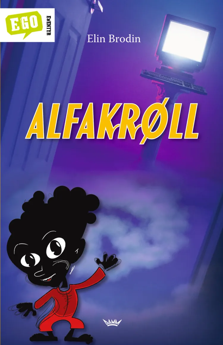 Omslag Alfakrøll av Elin Brodin (Innbundet)
