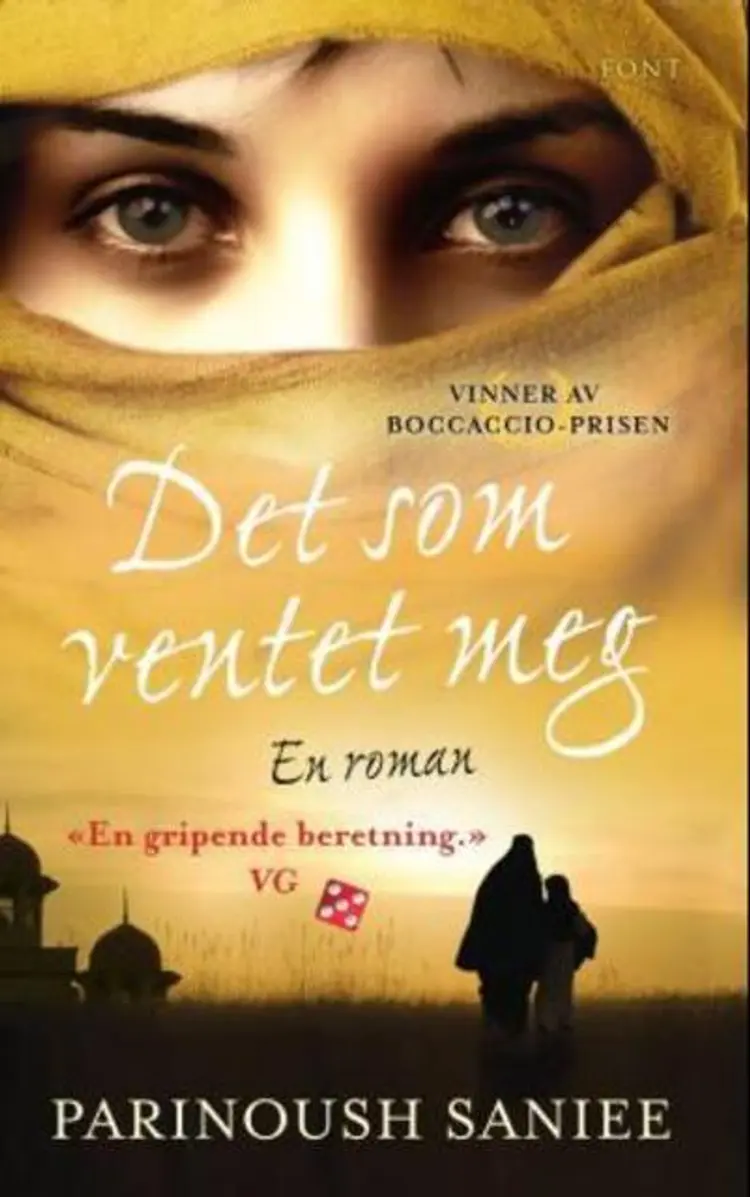 Omslag Det som ventet meg av Parinoush Saniee (Heftet)