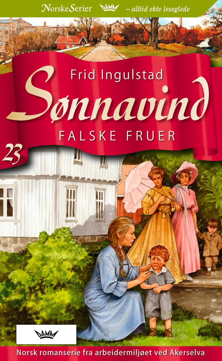 Omslag Falske fruer av Frid Ingulstad (Ebok)