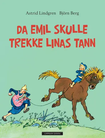 Omslag Da Emil skulle trekke Linas tann av Astrid Lindgren (Innbundet)