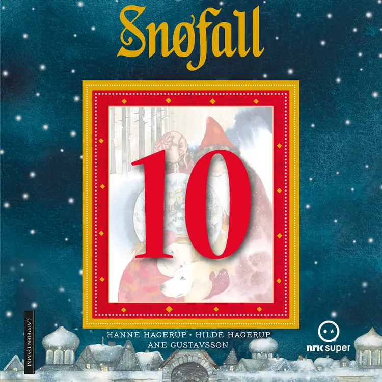 Omslag Snøfall 10. desember av Hanne Hagerup og Hilde Hagerup (Lydbok)