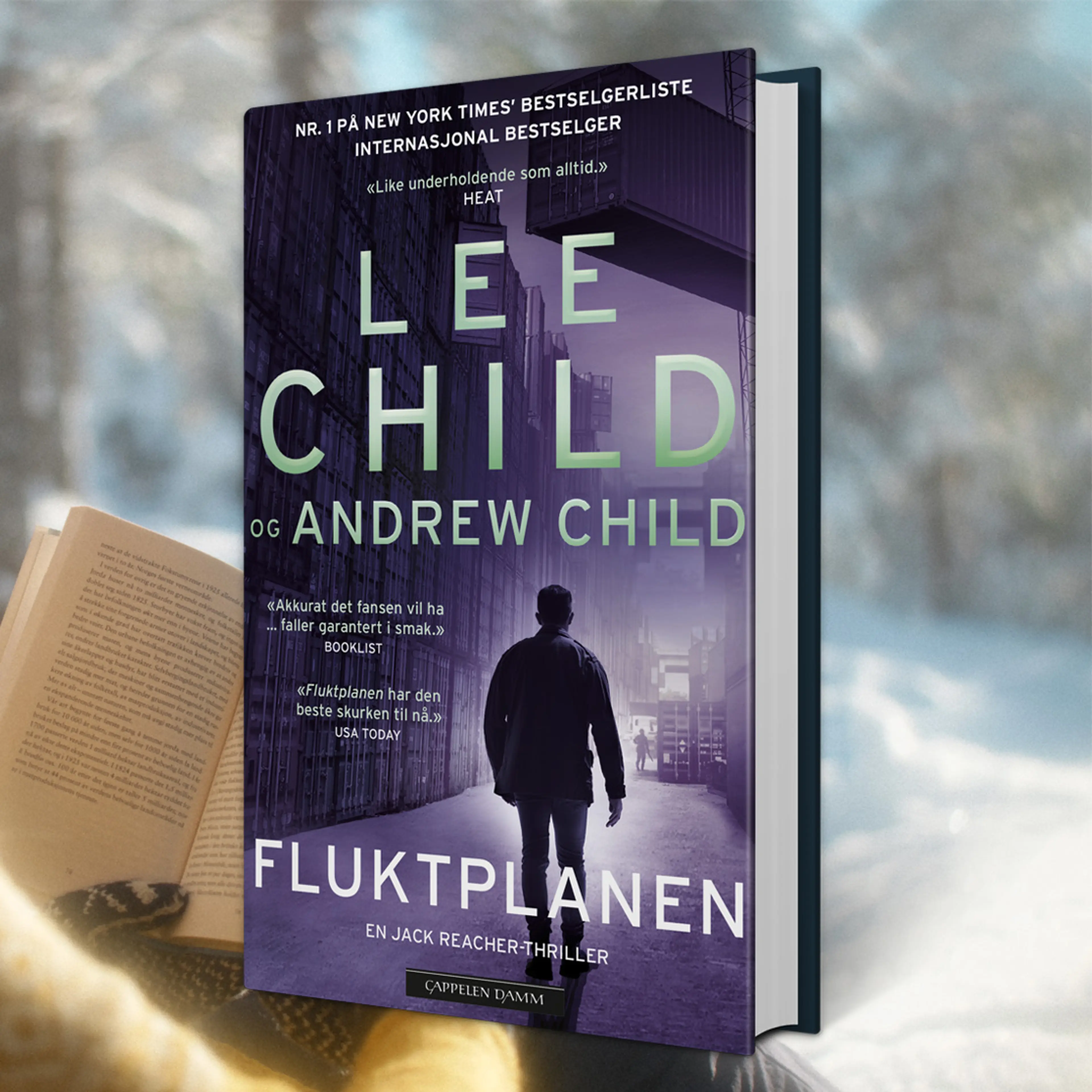 Omslaget til Fluktplanen av Lee Child