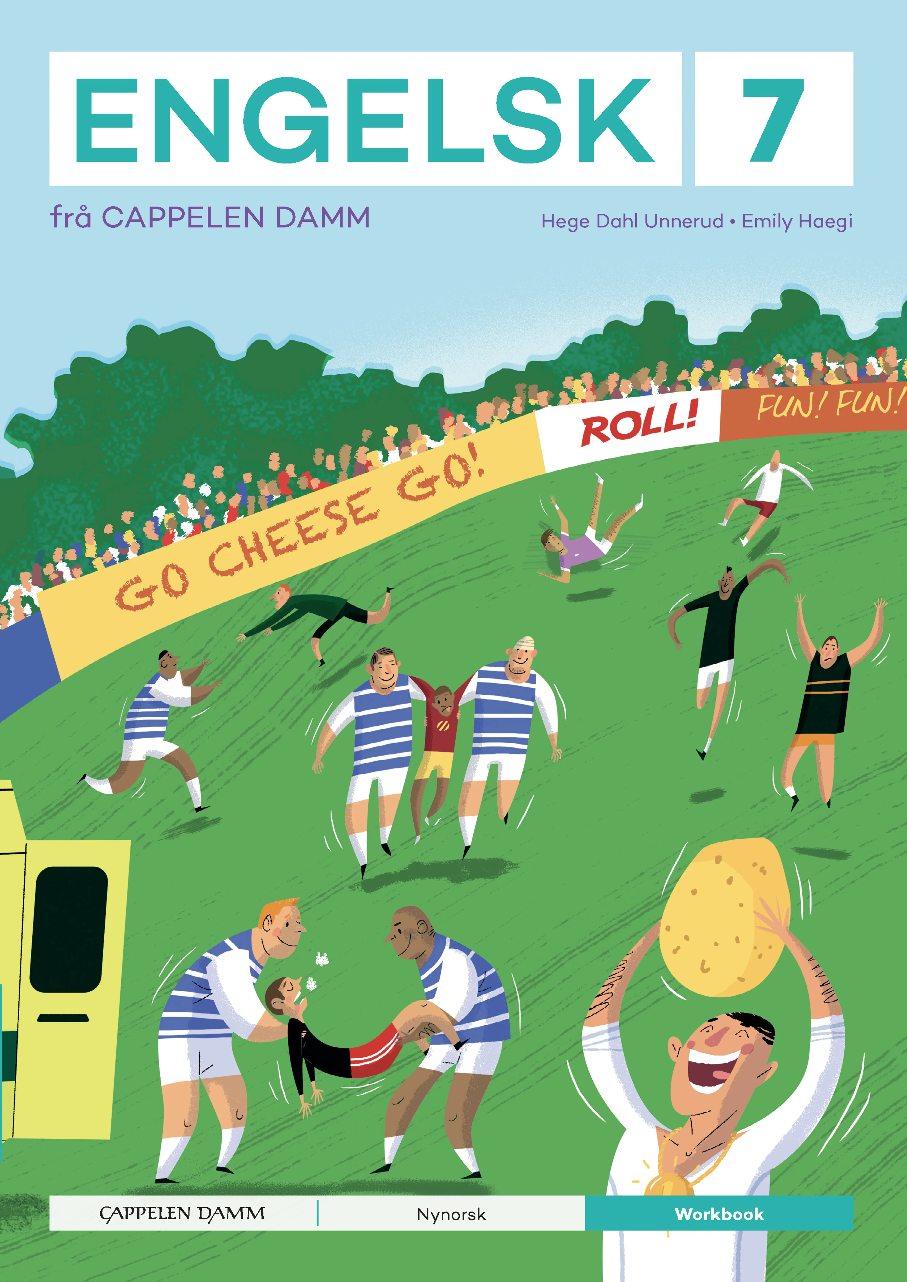 Omslag Engelsk 7 frå Cappelen Damm Workbook av Hege Dahl Unnerud og Emily Haegi (Heftet)