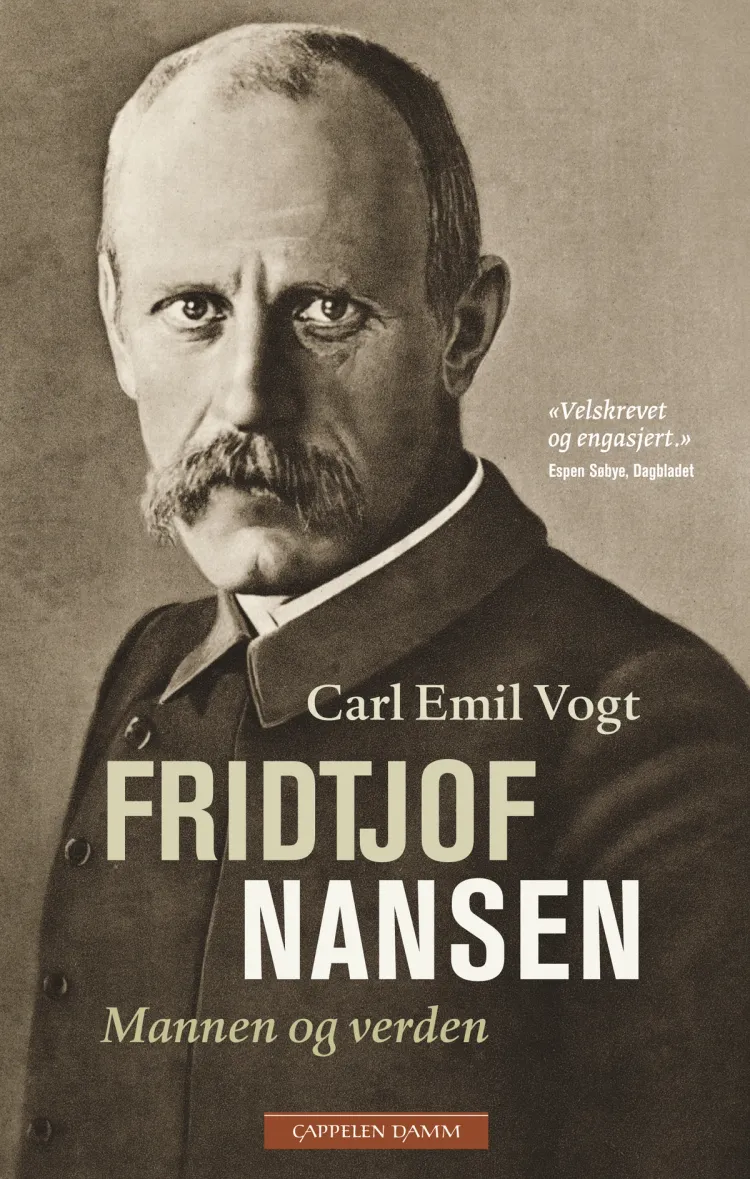 Omslag Fridtjof Nansen av Carl Emil Vogt (Heftet)
