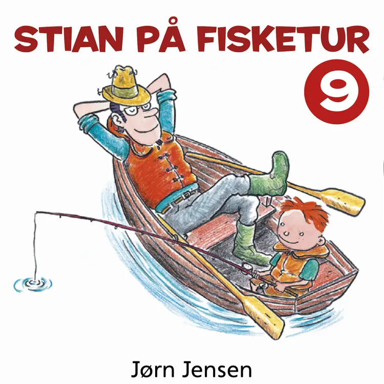 Omslag Stian på fisketur av Jørn Jensen (Lydbok)