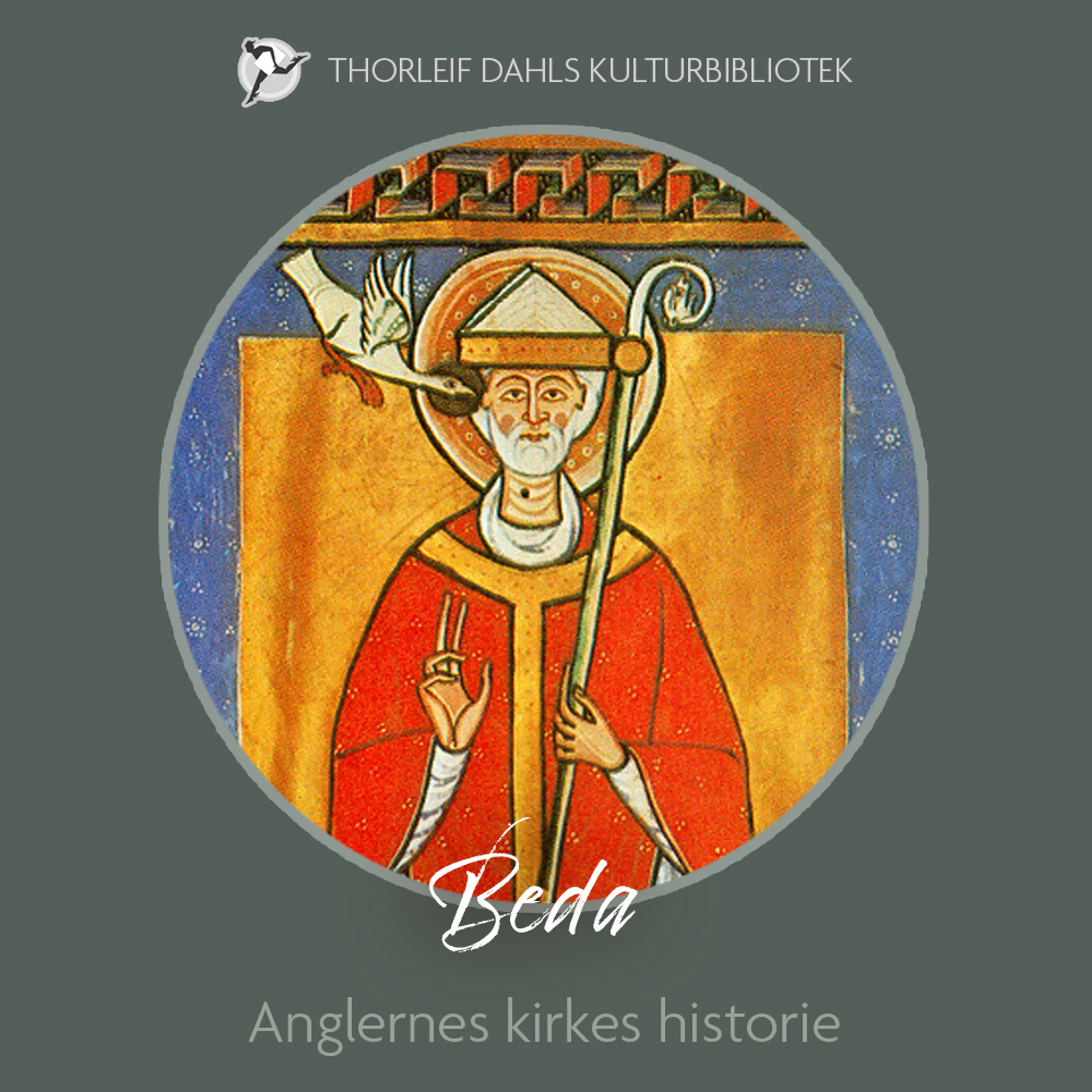 Omslag Anglernes kirkes historie av Beda (Lydbok)