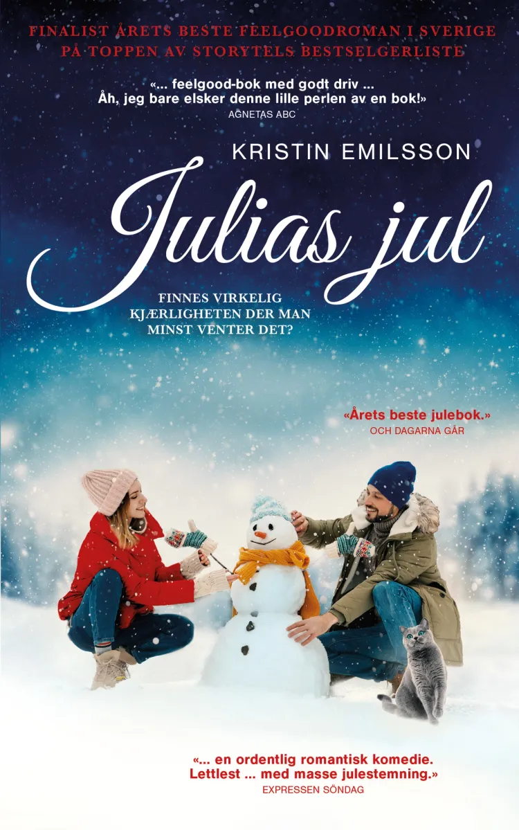 Omslag Julias jul av Kristin Emilsson (Ebok)
