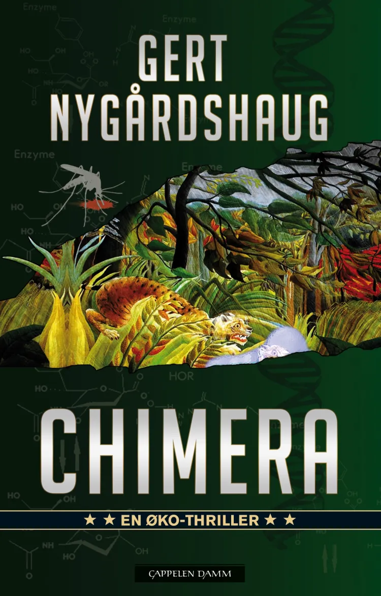 Omslag Chimera av Gert Nygårdshaug (Innbundet)