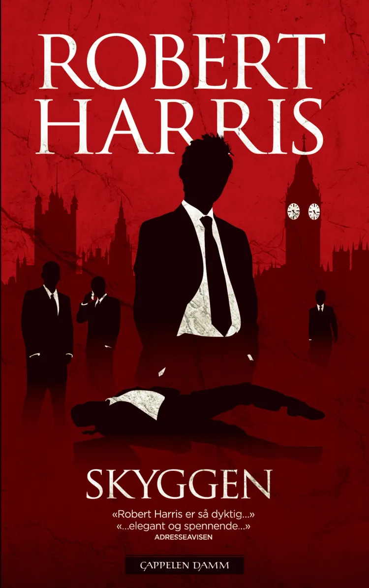Omslag Skyggen av Robert Harris (Heftet)