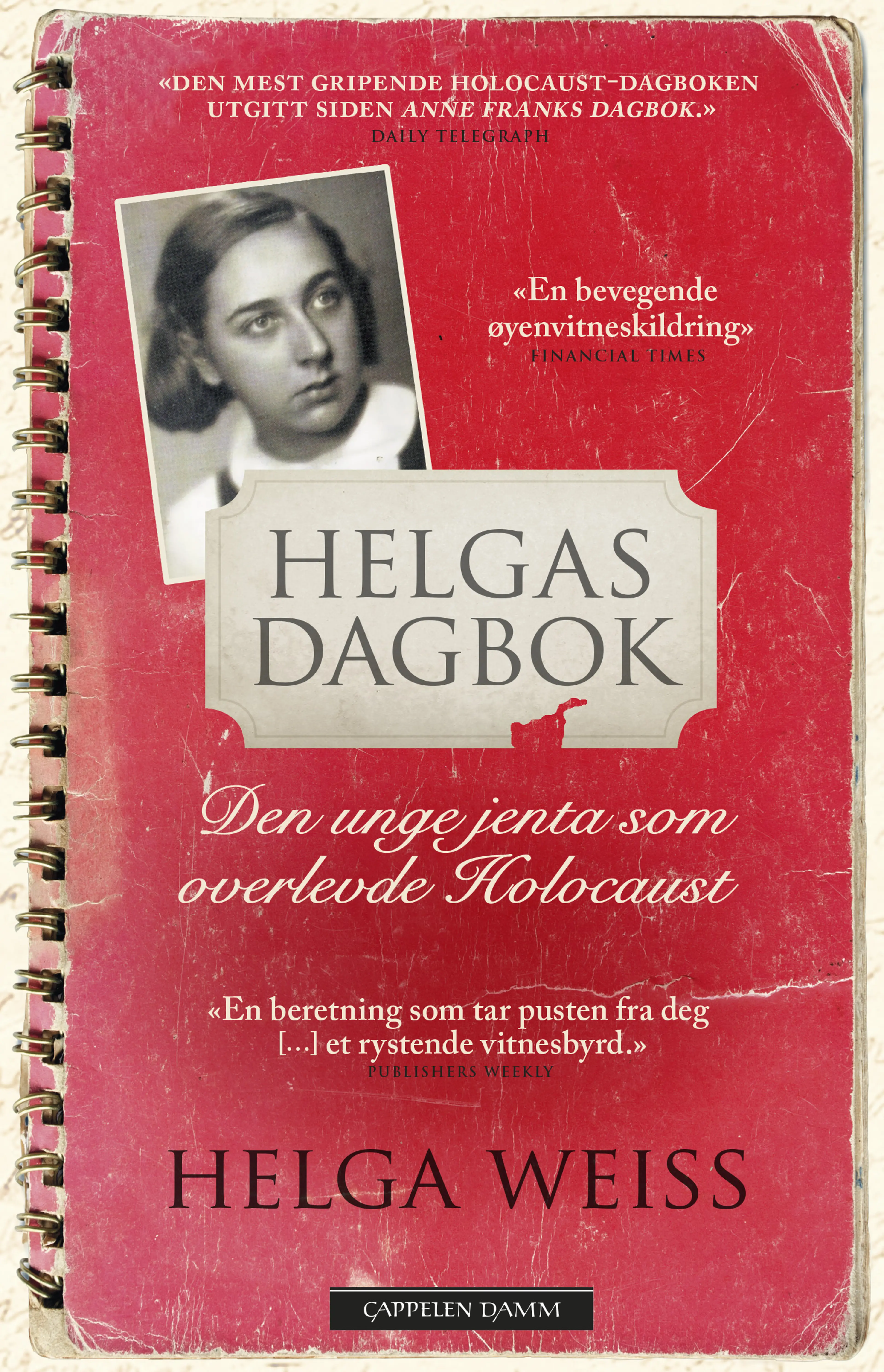 Omslag Helgas dagbok av Helga Weiss (Heftet)