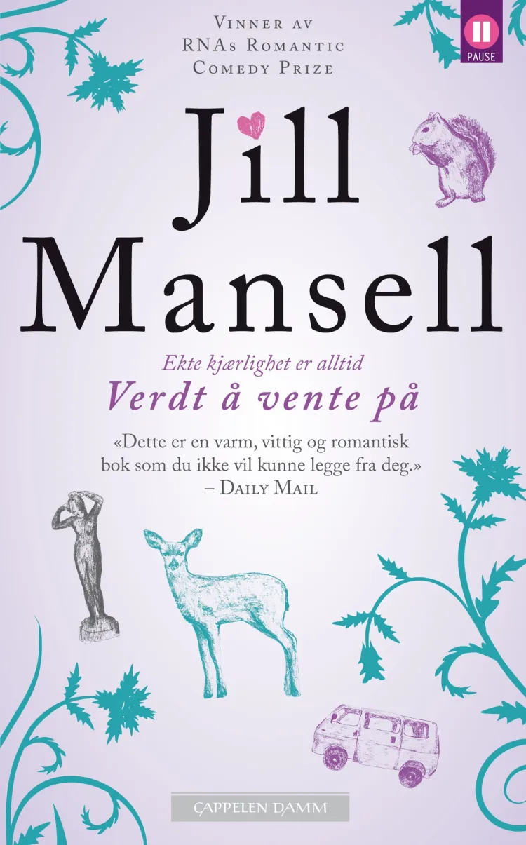 Omslag Verdt å vente på av Jill Mansell (Ebok)