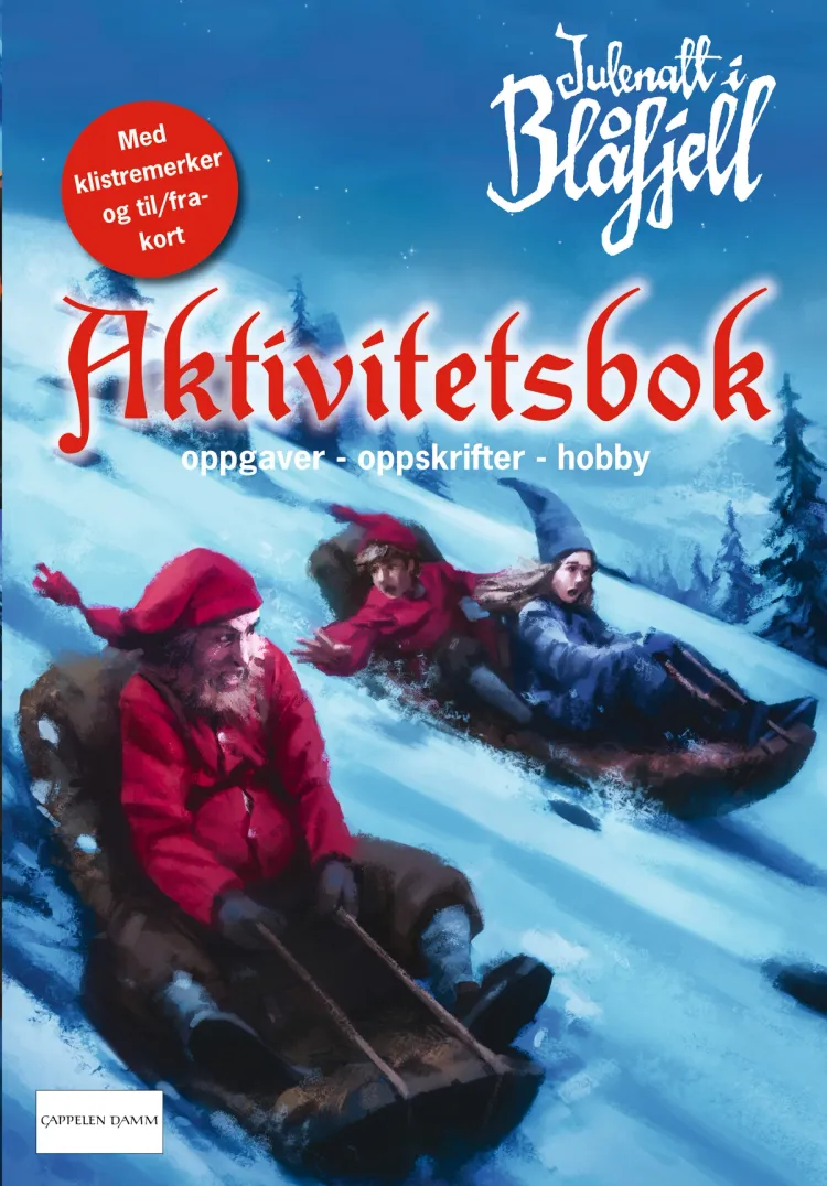 Omslag Julenatt i Blåfjell Aktivitetsbok (Heftet)