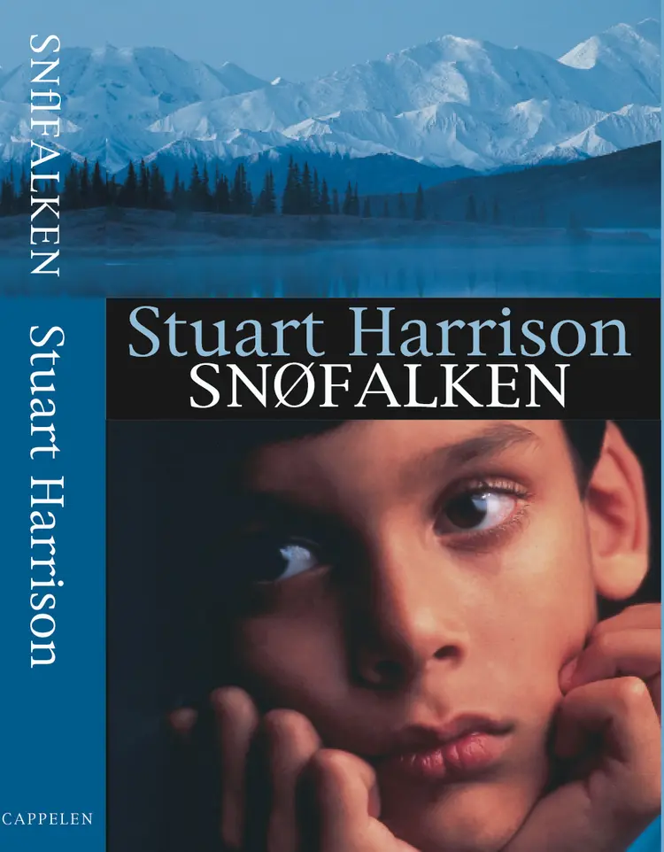 Omslag Snøfalken av Stuart Harrison (Innbundet)