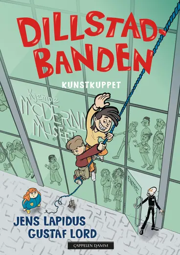 Omslag Dillstadbanden 1: Kunstkuppet av Jens Lapidus (Innbundet)