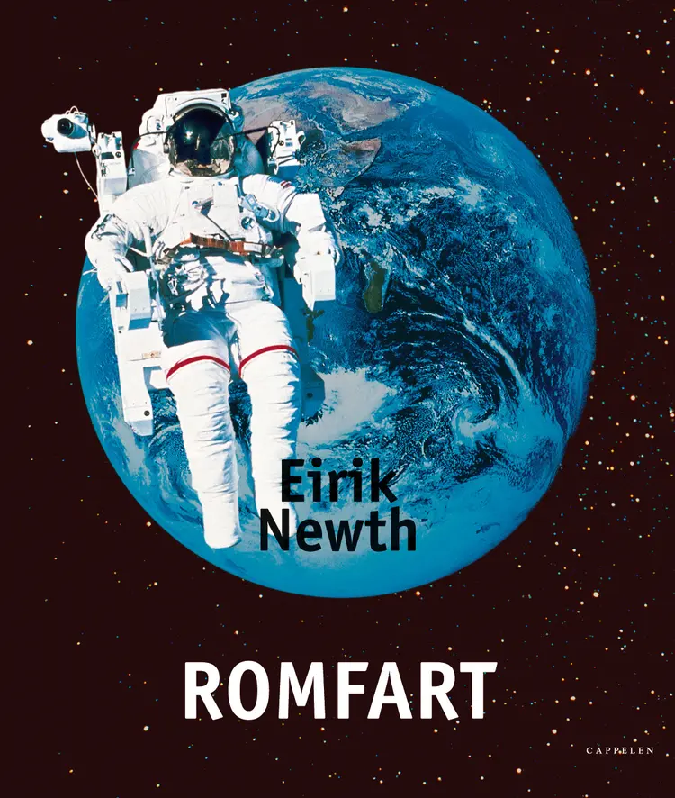 Omslag Romfart av Eirik Newth (Innbundet)