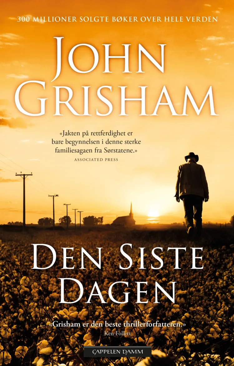 Omslag Den siste dagen av John Grisham (Innbundet)