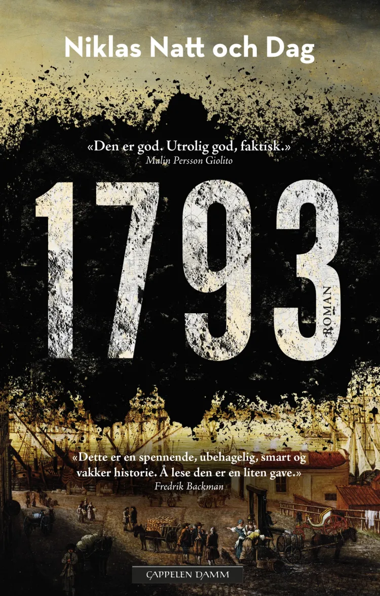 Omslag 1793 av Niklas Natt och Dag (Innbundet)