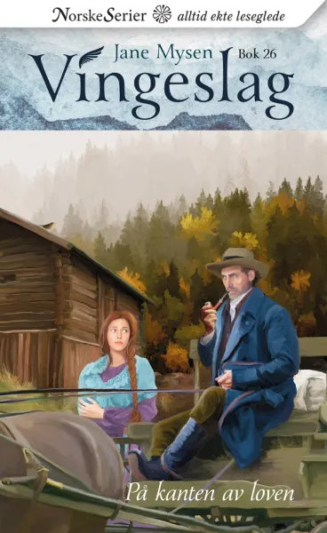 Omslag På kanten av loven av Jane Mysen (Heftet)