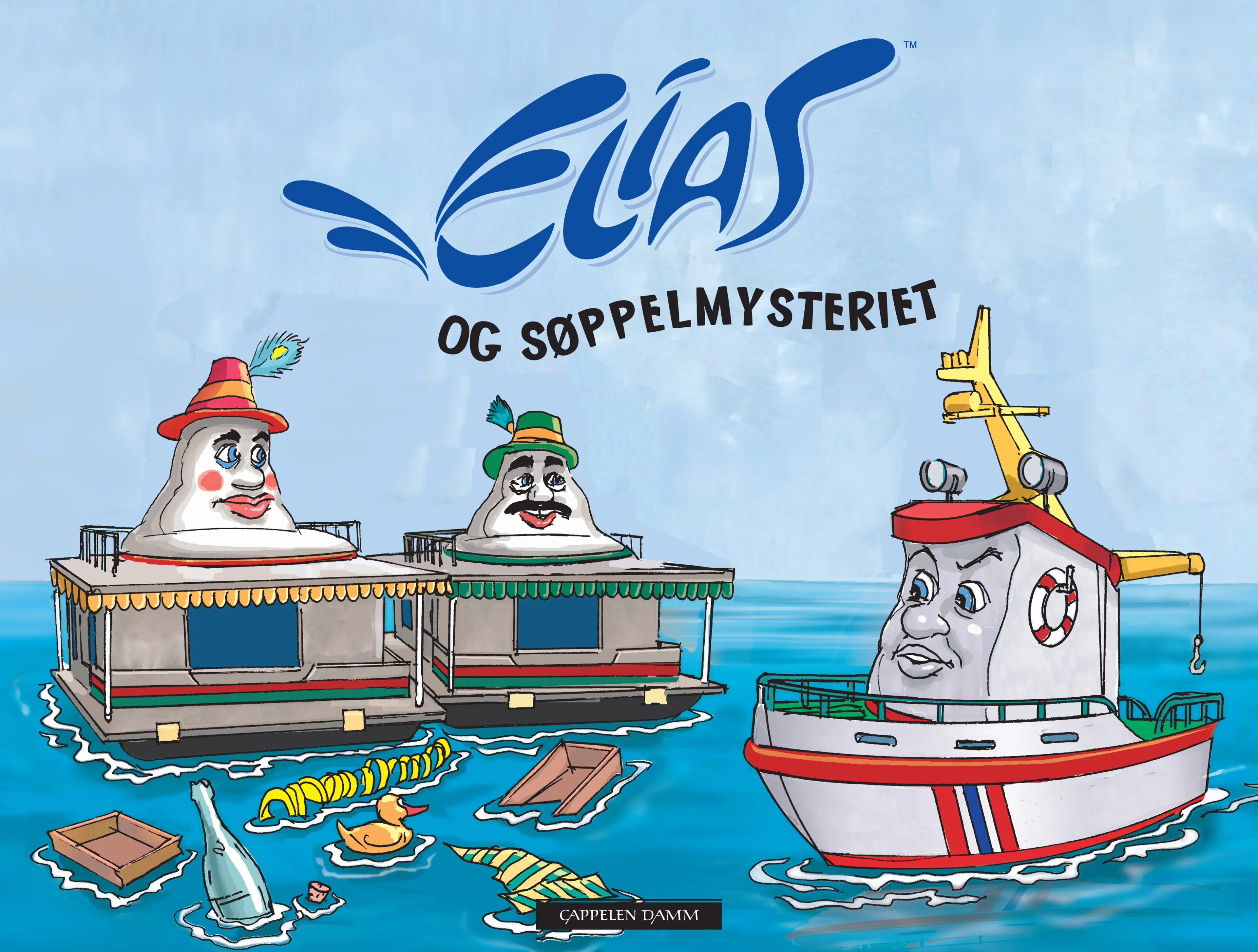 Omslag Elias og søppelmysteriet av Filmkameratene A/S (Innbundet)
