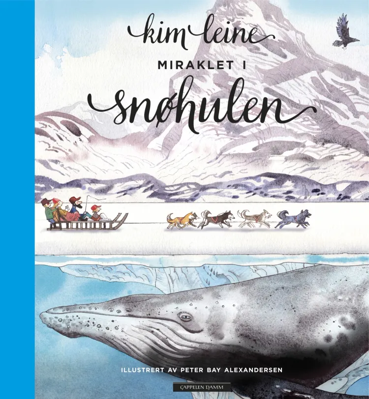 Omslag Miraklet i snøhulen av Kim Leine (Innbundet)