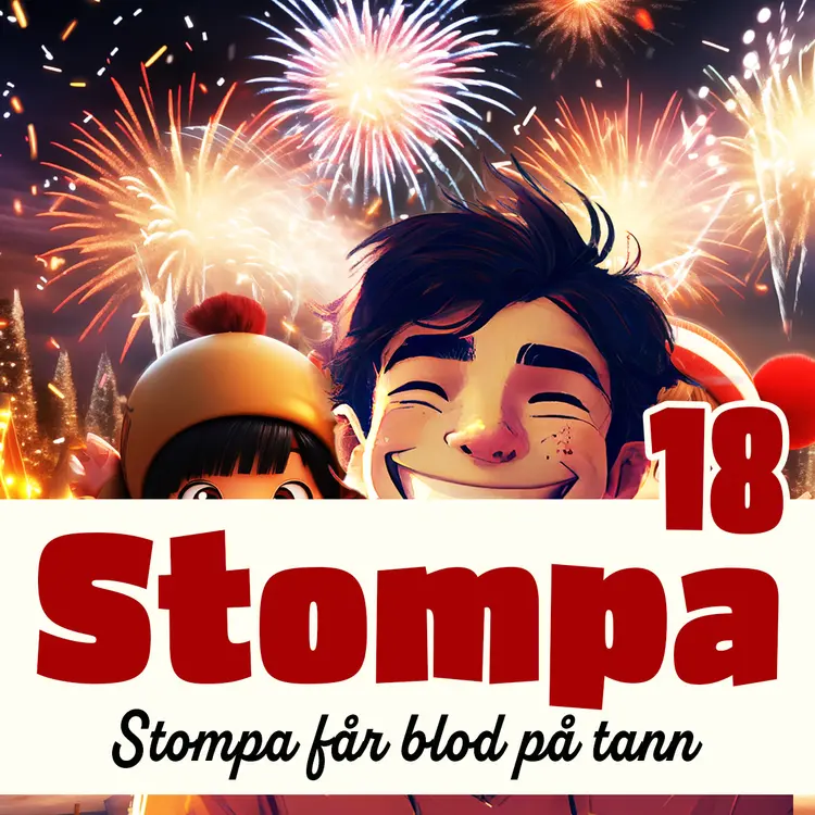Omslag Stompa får blod på tann av Anthony Buckeridge (Lydbok)