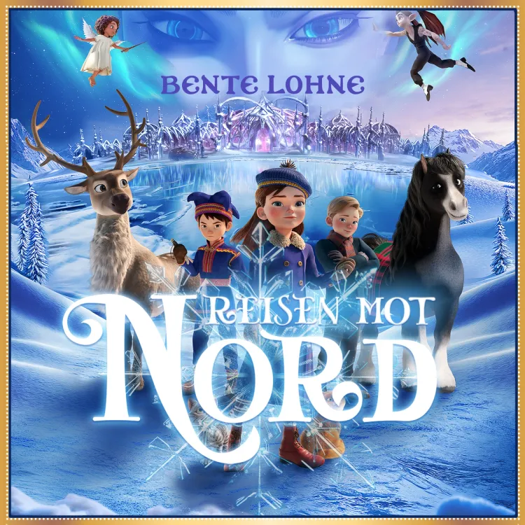 Omslag Reisen mot Nord av Bente Lohne (Lydbok)