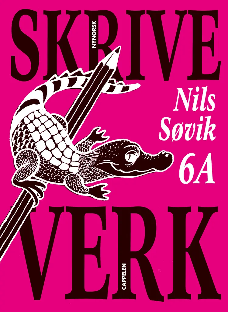 Omslag Skriveverk 6A Løkkeskrift av Nils Søvik (Heftet)