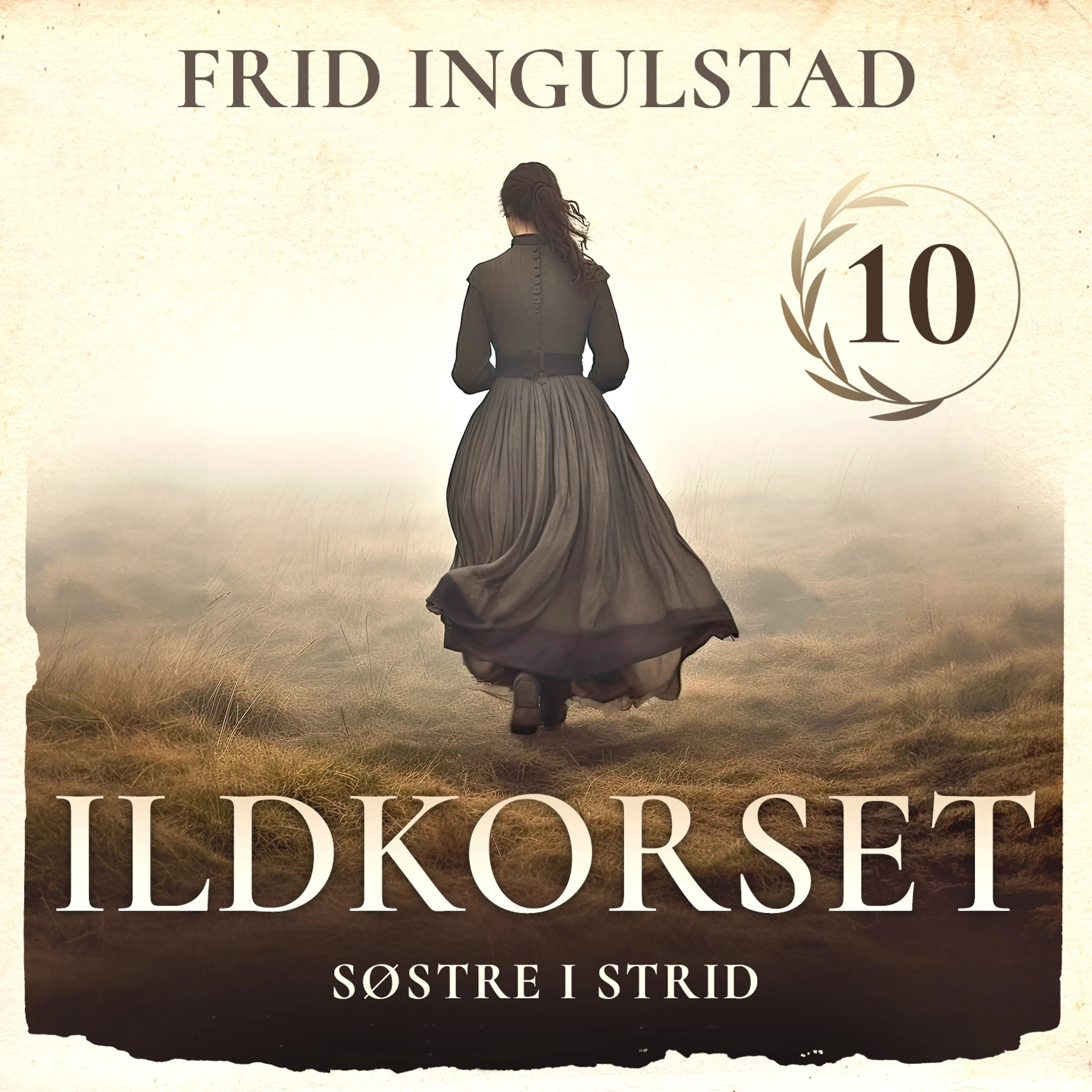 Omslag Søstre i strid av Frid Ingulstad (Lydbok)