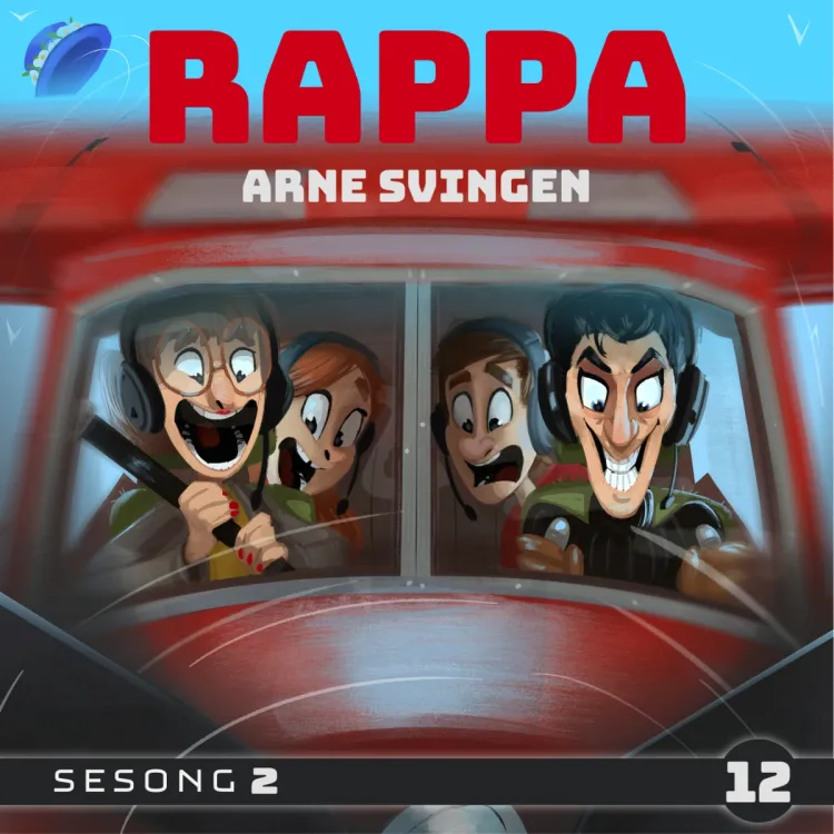 Omslag Rappa - Den store kunstjakten av Arne Svingen (Lydbok)