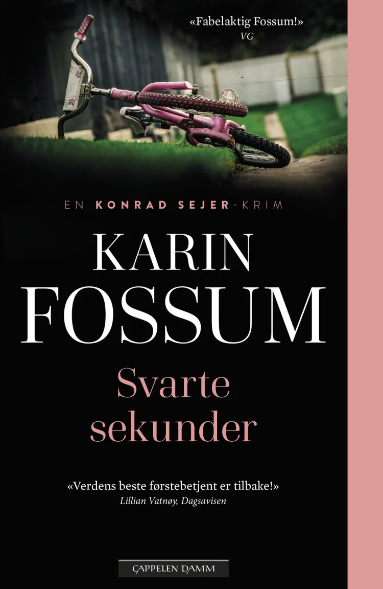 Omslag Svarte sekunder av Karin Fossum (Heftet)